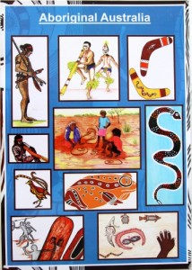 Aboriginal Australian People  A3 Poster